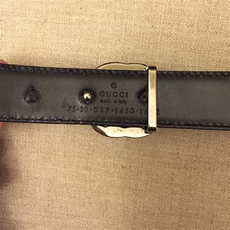 gucci belt serial number ti4984ht7ar95-36|gucci belt markings.